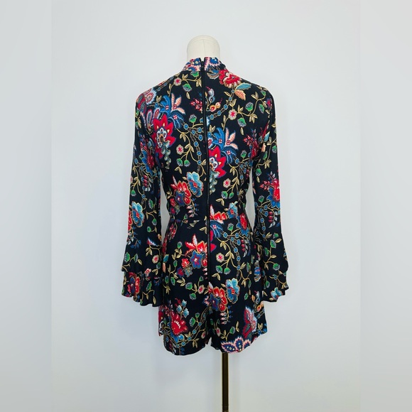 Alice + Olivia Floral Romper - Picture 5 of 9